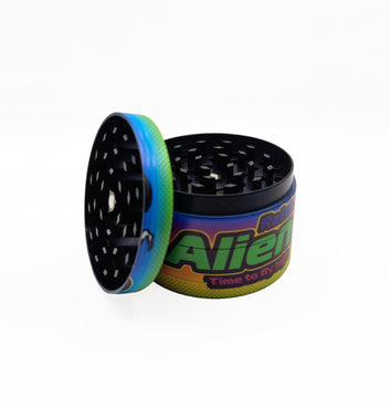 4pc Rainbow alien grinder
