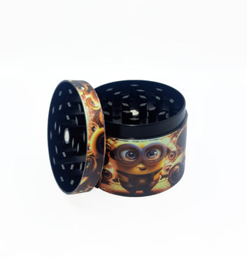 4pc Crazy bob minions grinder